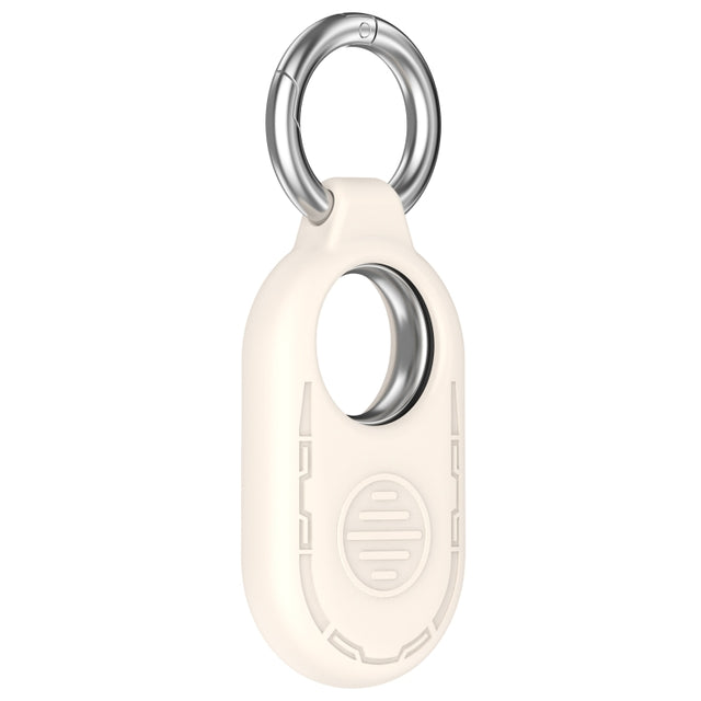 For Samsung Galaxy SmartTag 2 Location Tracker Portable Silicone Protective Case(Starlight Color)