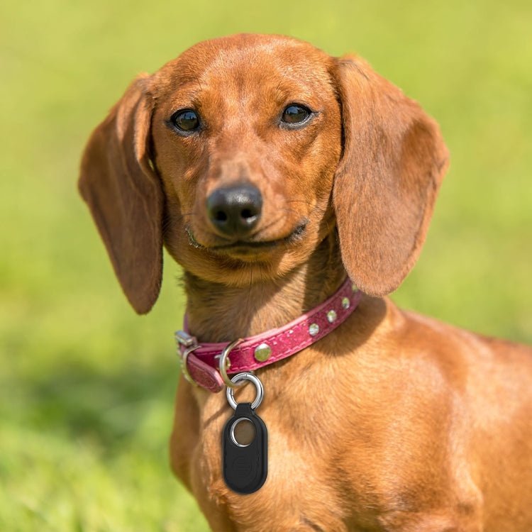 For Samsung Galaxy SmartTag 2 Location Tracker Portable Silicone Protective Case(White) - SmartTag Accessories by PMC TechLife | Online Shopping South Africa | PMC TechLife