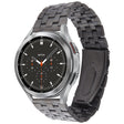 22mm Universal Five Beads Stainless Steel Watch Band(Black) - 22mm Bands by PMc TechLife | Online Shopping South Africa | PMc TechLife | Buy Now Pay Later Mobicred