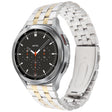22mm Universal Five Beads Stainless Steel Watch Band(Silver Gold) - free shipping - PMc TechLife - Order now!