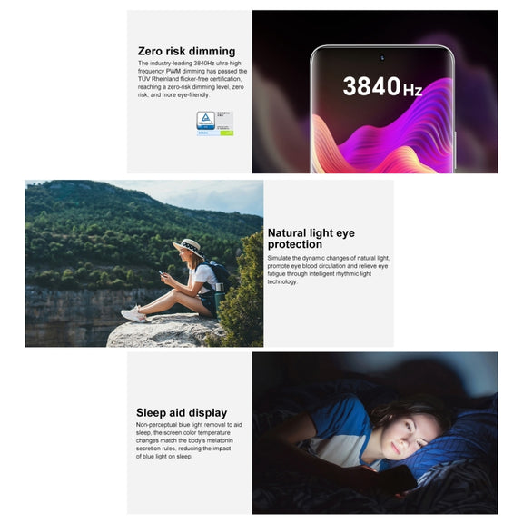 Honor 100, 16GB+512GB, Screen Fingerprint Identification, 6.7 inch MagicOS 7.2 Snapdragon 7 Gen 3 Octa Core up to 2.63GHz, Network: 5G, NFC, OTG, Support Google Play(Purple)
