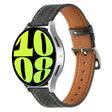 20mm Universal Denim Leather Buckle Watch Band(Black) - free shipping - PMc TechLife - Order now!