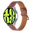 20mm Universal Denim Leather Buckle Watch Band(Red) - free shipping - PMc TechLife - Order now!
