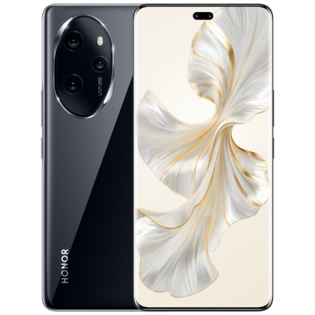 Honor 100 Pro, 12GB+256GB, Screen Fingerprint Identification, 6.78 inch MagicOS 7.2 Snapdragon 8 Gen 2 Octa Core up to 3.19GHz, Network: 5G, NFC, OTG, Support Google Play(Black)