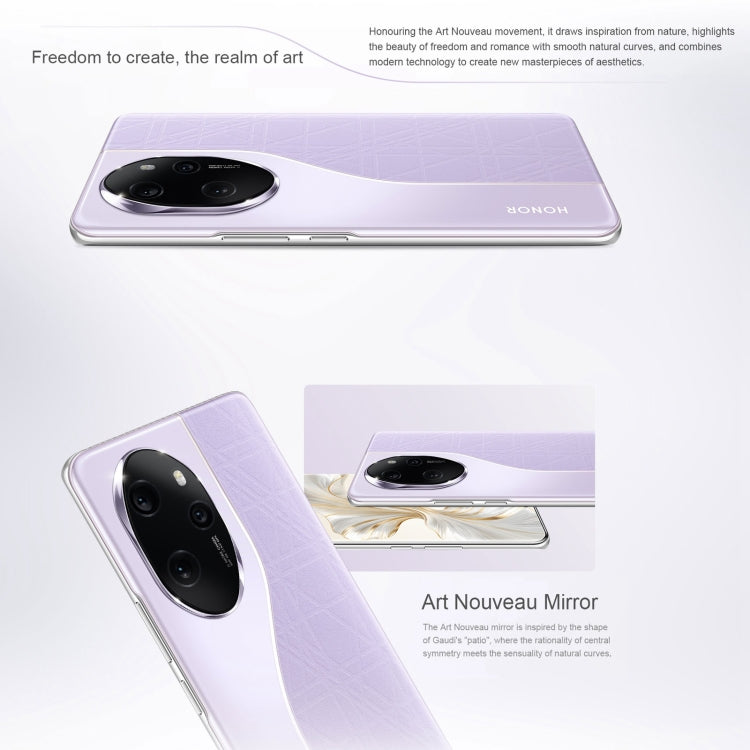 Honor 100 Pro, 16GB+512GB, Screen Fingerprint Identification, 6.78 inch MagicOS 7.2 Snapdragon 8 Gen 2 Octa Core up to 3.19GHz, Network: 5G, NFC, OTG, Support Google Play(Black) - free shipping - PMc TechLife - Order now!