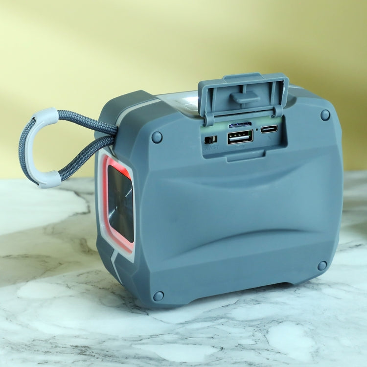 T&G TG661 Colorful LED Portable Outdoor Wireless Bluetooth Speaker(Black) - free shipping - PMC Jewellery - Order now!