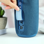 T&G TG663 Portable Colorful LED Wireless Bluetooth Speaker Outdoor Subwoofer(Blue)