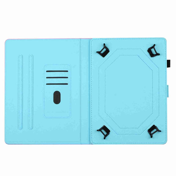 For 10 inch Painted Pattern Stitching Leather Tablet Case(Moonlight Eagle)