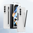For Samsung Galaxy Z Fold4 5G Integrated Skin Feel PC Phone Case with Pen / Pen Box(White) - Galaxy Z Fold4 5G Cases by PMC TechLife | Online Shopping South Africa | PMC TechLife