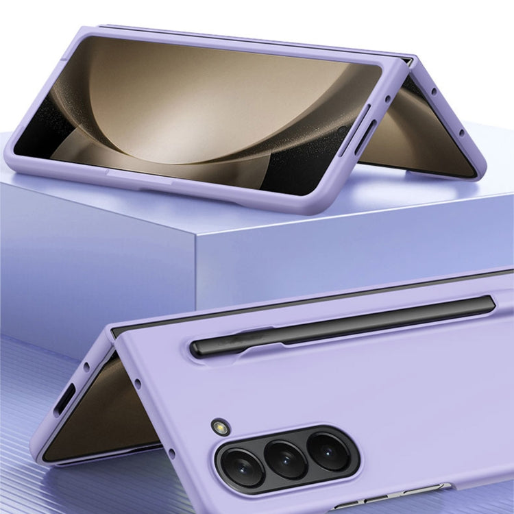 For Samsung Galaxy Z Fold5 5G Integrated Skin Feel PC Phone Case with Pen / Pen Box(Black)
