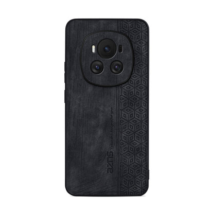 For Honor Magic6 AZNS 3D Embossed Skin Feel Phone Case(Black) - Honor Cases by AZNS | Online Shopping South Africa | PMC Jewellery | Buy Now Pay Later Mobicred