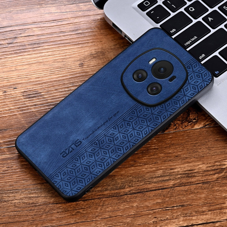 For Honor Magic6 AZNS 3D Embossed Skin Feel Phone Case(Sapphire Blue) - Honor Cases by AZNS | Online Shopping South Africa | PMC Jewellery | Buy Now Pay Later Mobicred