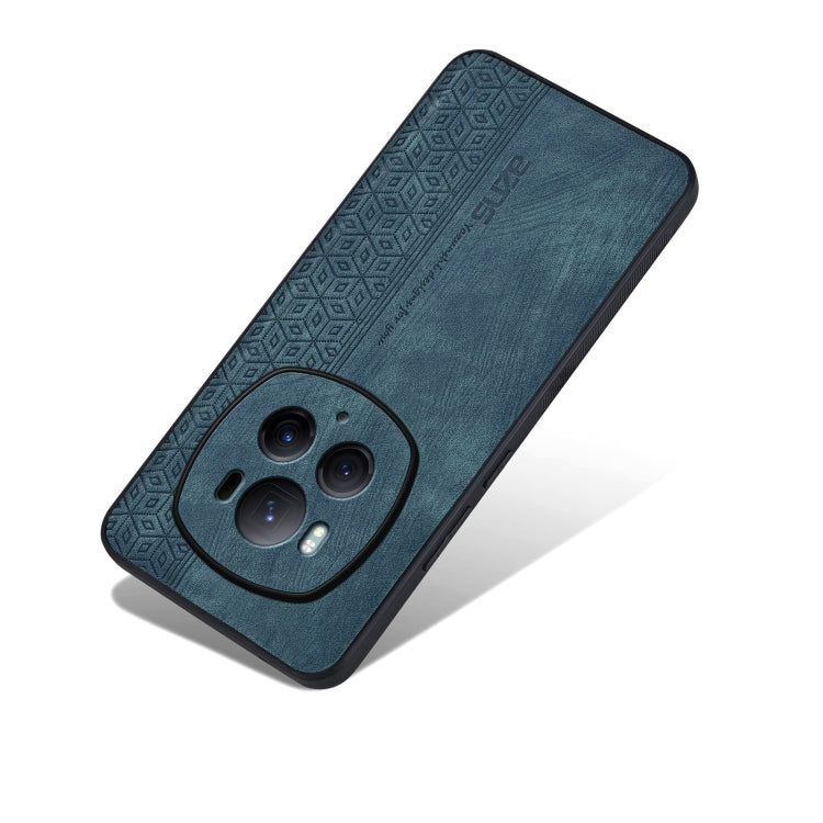 For Honor Magic6 Pro AZNS 3D Embossed Skin Feel Phone Case(Dark Green)
