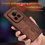 For Honor Magic6 Ultimate AZNS 3D Embossed Skin Feel Phone Case(Purple)