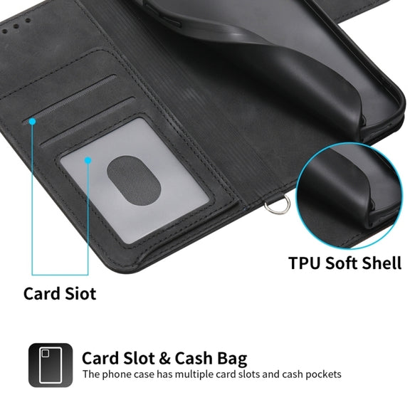 For Google Pixel 9 Skin-feel Flowers Embossed Wallet Leather Phone Case(Black)