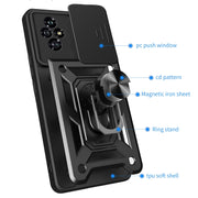 For Honor 200 Sliding Camera Cover Design TPU+PC Phone Case(Silver)