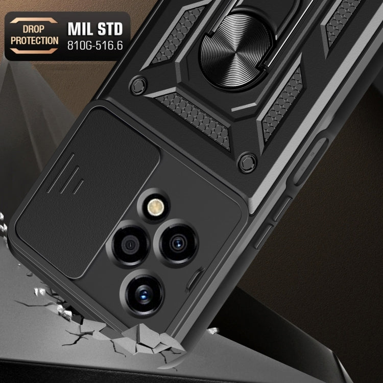 For Honor 200 Lite Global Sliding Camera Cover Design TPU+PC Phone Case(Blue) - free shipping - PMC TechLife - Order now!