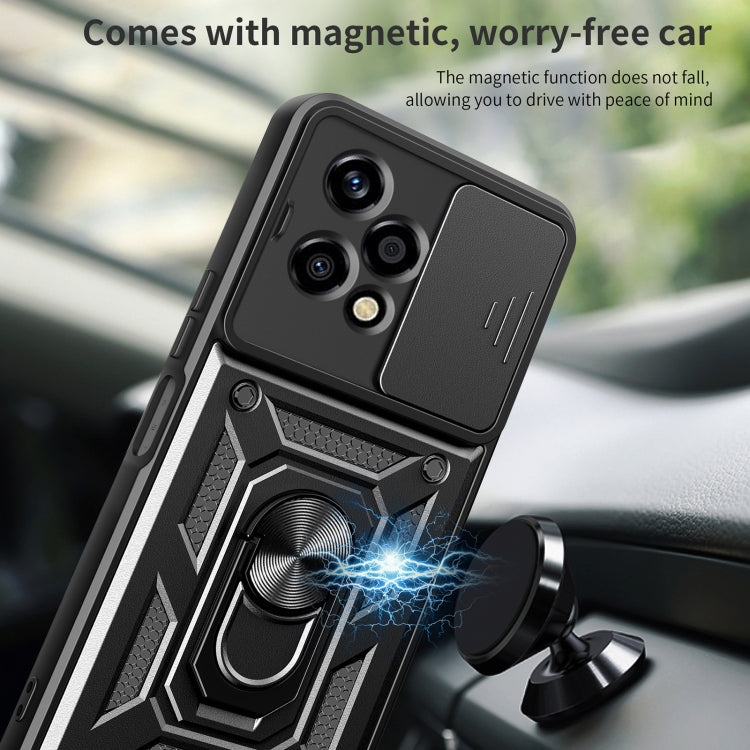 For Honor 200 Lite Global Sliding Camera Cover Design TPU+PC Phone Case(Blue) - free shipping - PMC TechLife - Order now!