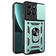 For Honor X6b 4G Sliding Camera Cover Design TPU+PC Phone Case(Green) - free shipping - PMC TechLife - Order now!