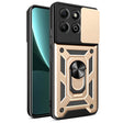 For Honor X6b 4G Sliding Camera Cover Design TPU+PC Phone Case(Gold) - free shipping - PMC TechLife - Order now!