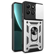 For Honor X6b 4G Sliding Camera Cover Design TPU+PC Phone Case(Silver) - free shipping - PMC TechLife - Order now!