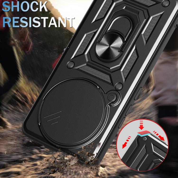 For Honor Magic7 Pro Sliding Camera Cover Design TPU+PC Phone Case(Gold) - free shipping - PMC TechLife - Order now!