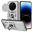 For Honor Magic7 Pro Sliding Camera Cover Design TPU+PC Phone Case(Silver) - free shipping - PMC TechLife - Order now!