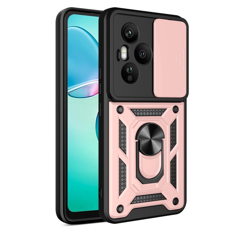 For Honor 400 Pro Global 160.8mm Sliding Camera Cover Design TPU+PC Phone Case(Rose Gold) - free shipping - PMC TechLife - Order now!