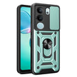 For vivo S17 Pro 5G/V29 5G Sliding Camera Cover Design TPU+PC Phone Case(Green) - free shipping - PMC TechLife - Order now!