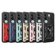 For vivo S17 Pro 5G/V29 5G Sliding Camera Cover Design TPU+PC Phone Case(Green)