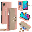For Huawei Y5 2019 / Honor 8S Crossbody Litchi Texture Leather Phone Case(Pink) - Huawei Cases by PMC TechLife | Online Shopping South Africa | PMC TechLife | Buy Now Pay Later Mobicred