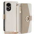 For Huawei nova 12 5G Crossbody Litchi Texture Leather Phone Case(White) - Huawei Cases by PMC TechLife | Online Shopping South Africa | PMC TechLife | Buy Now Pay Later Mobicred