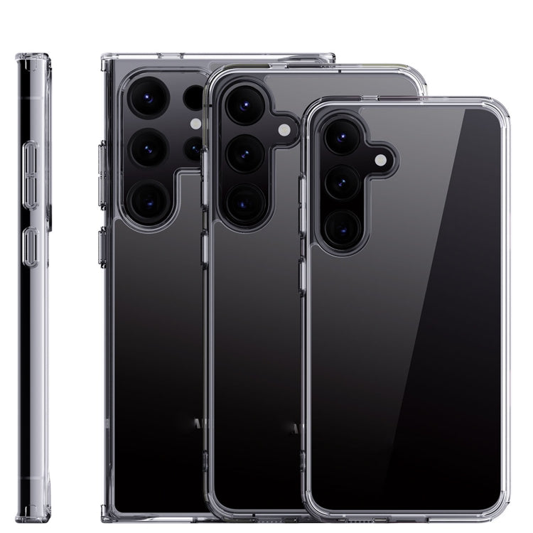 For Samsung Galaxy S24 5G Crystal Series PC + TPU Phone Case(Transparent) - Galaxy S24 5G Cases by PMC TechLife | Online Shopping South Africa | PMC TechLife