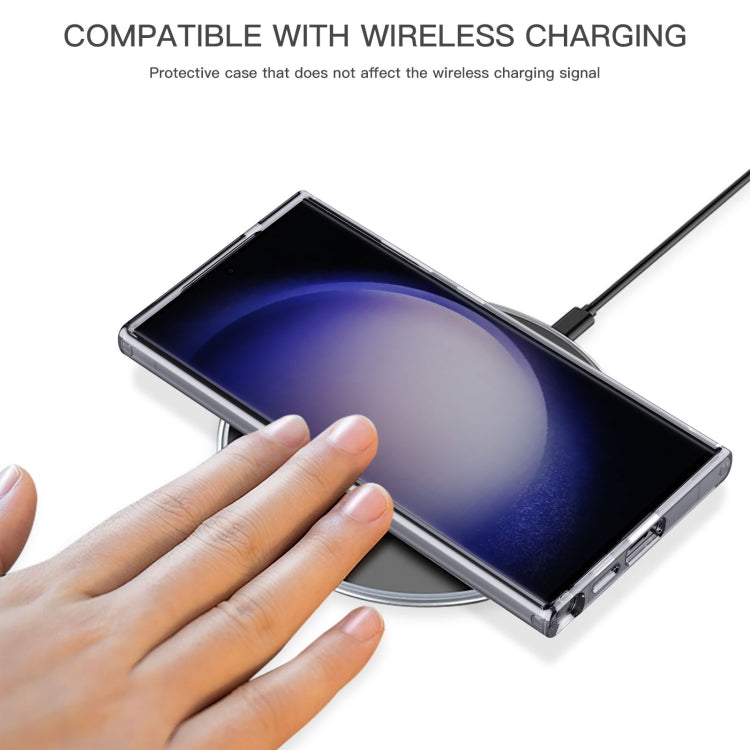 For Samsung Galaxy S24 5G Crystal Series PC + TPU Phone Case(Transparent) - Galaxy S24 5G Cases by PMC TechLife | Online Shopping South Africa | PMC TechLife