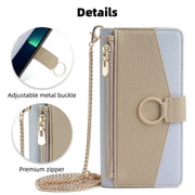 For OnePlus Nord CE 2 Lite 5G Crossbody Litchi Texture Leather Phone Case(Blue)