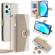 For OnePlus Nord CE 2 Lite 5G Crossbody Litchi Texture Leather Phone Case(White)