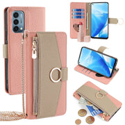 For OnePlus Nord N200 5G Crossbody Litchi Texture Leather Phone Case(Pink)