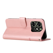 For Tecno Spark Go 2024 / POP 8 Stitching Calf Texture Buckle Leather Phone Case(Rose Gold)