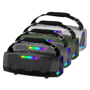 NewRixing NR2033 Portable TWS Wireless Bluetooth Speaker(Green)