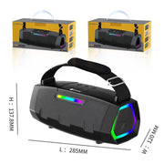 NewRixing NR2033 Portable TWS Wireless Bluetooth Speaker(Green)
