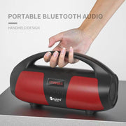NewRixing NR2055 Wireless Portable TWS Bluetooth Speaker with Microphone(Black)
