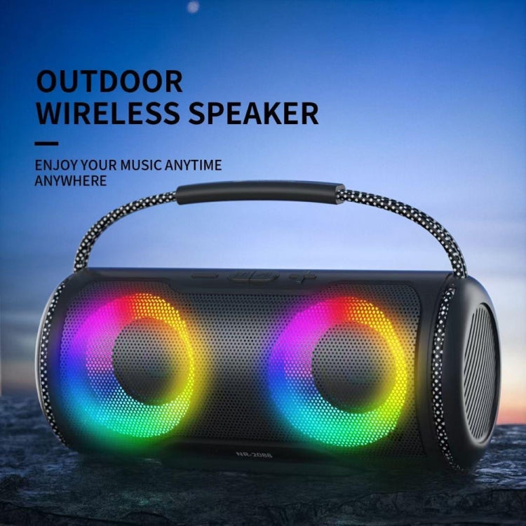 NewRixing NR2088 Wireless Portable TWS Bluetooth Speaker(Black) - free shipping - PMC Jewellery - Order now!