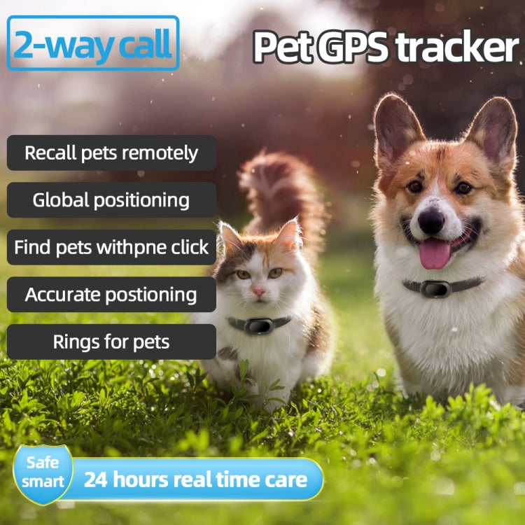 V41 Smart GPS Tracker IP67 Waterproof Pet Anti-loss Positioner, Version:4G Version-B for North & South America(Black) - Pet Tracker by PMC TechLife | Online Shopping South Africa | PMC TechLife