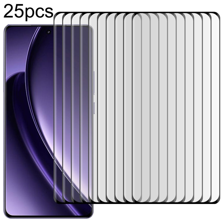 For Realme GT Neo6 / GT 6T 25pcs 3D Curved Edge Full Screen Tempered Glass Film - Realme Tempered Glass by PMC TechLife | Online Shopping South Africa | PMC TechLife | Buy Now Pay Later Mobicred