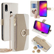 For Meizu Note 9 Crossbody Litchi Texture Leather Phone Case(White) - Meizu by PMC TechLife | Online Shopping South Africa | PMC TechLife | Buy Now Pay Later Mobicred