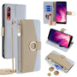 For Rakuten Hand 4G Crossbody Litchi Texture Leather Phone Case(Blue) - More Brand by PMC TechLife | Online Shopping South Africa | PMC TechLife | Buy Now Pay Later Mobicred