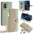 For Asus Zenfone 8 ZS590KS Crossbody Litchi Texture Leather Phone Case(Green) - ASUS Cases by PMC TechLife | Online Shopping South Africa | PMC TechLife | Buy Now Pay Later Mobicred