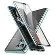 For Samsung Galaxy S25 Ultra 5G HD Full Cover Magnetic Metal Tempered Glass Phone Case(Green) - free shipping - PMC TechLife - Order now!