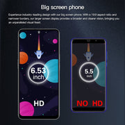 F15 Pro+ / U29, 3GB+32GB, 6.53 inch Screen, Face Identification, Android 8.1 MTK6737 Quad Core, Network: 4G, OTG, Dual SIM(White)
