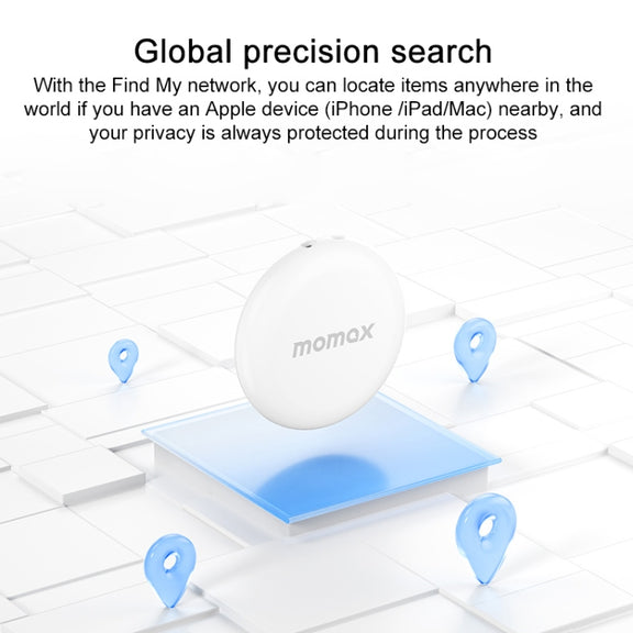 MOMAX BR7 PINPOP Wireless Location Anti-lost Device(White)